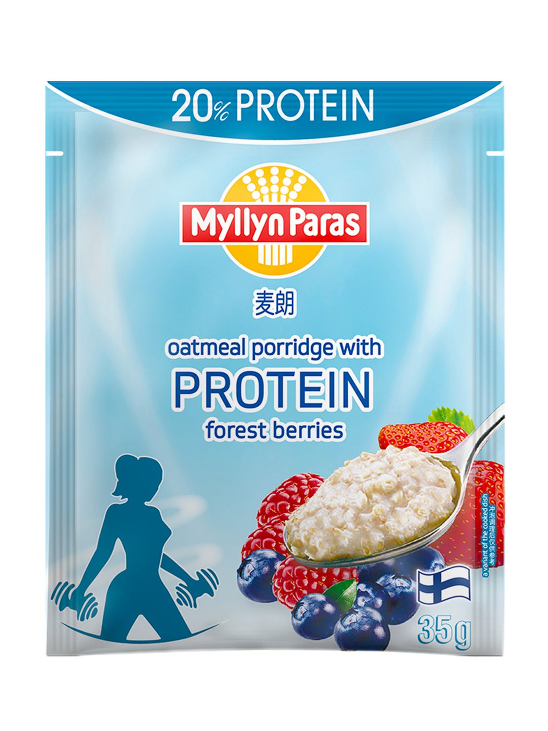 麦朗混合水果燕麦片 20% PROTEIN 6x35g