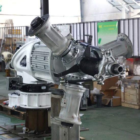 5-kW Horizontal-Windkraftanlagen-Komplettset mit Mast, mechanischer Blattwinkelverstellung und Laderegler – für private und gewerbliche Nutzung