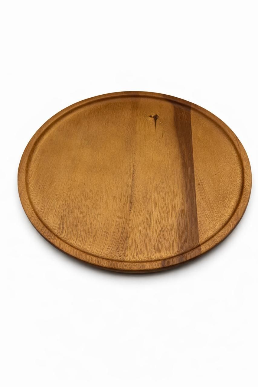BANDEJA REDONDA DE MADERA