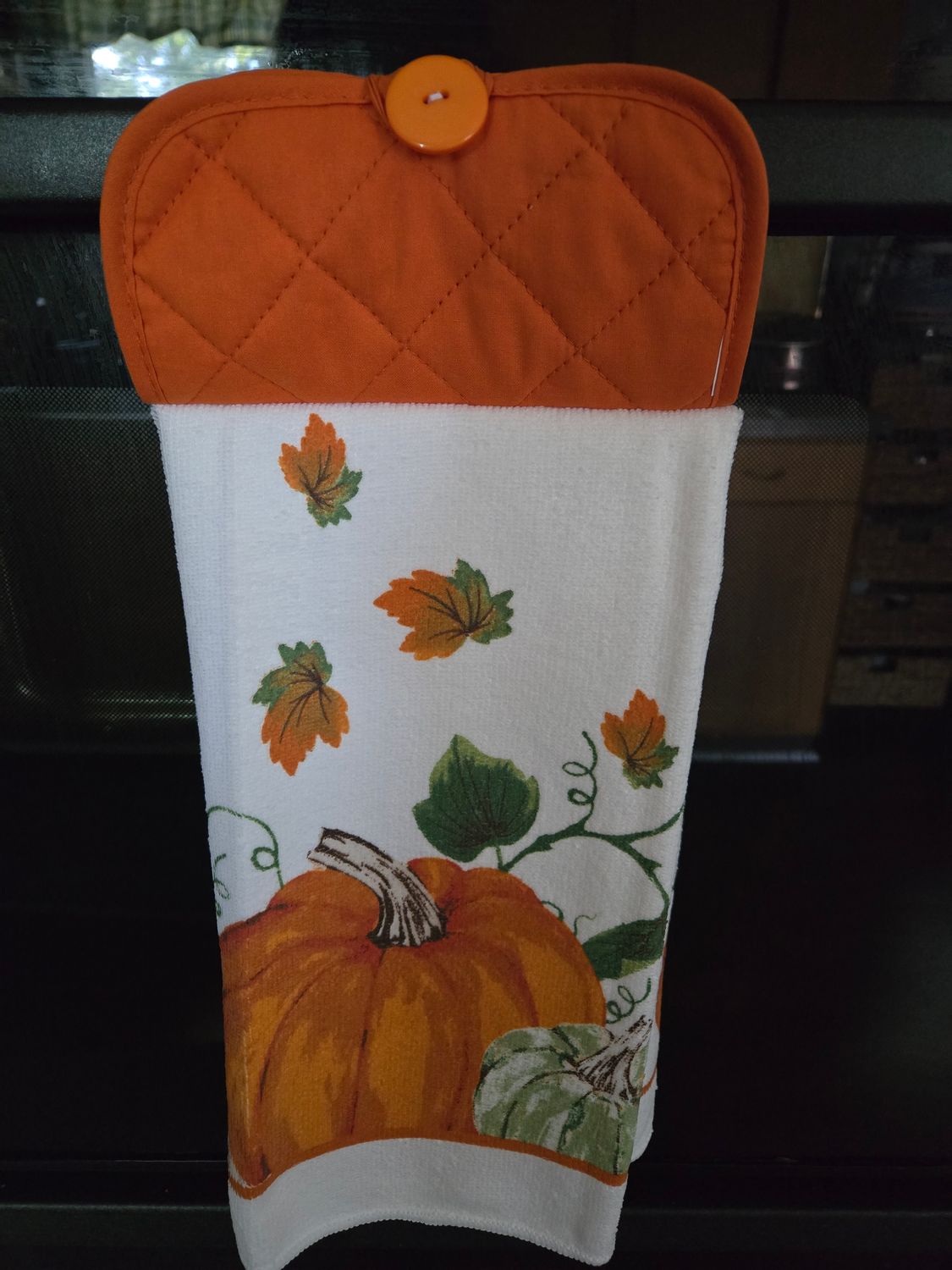 Fall hanging towel