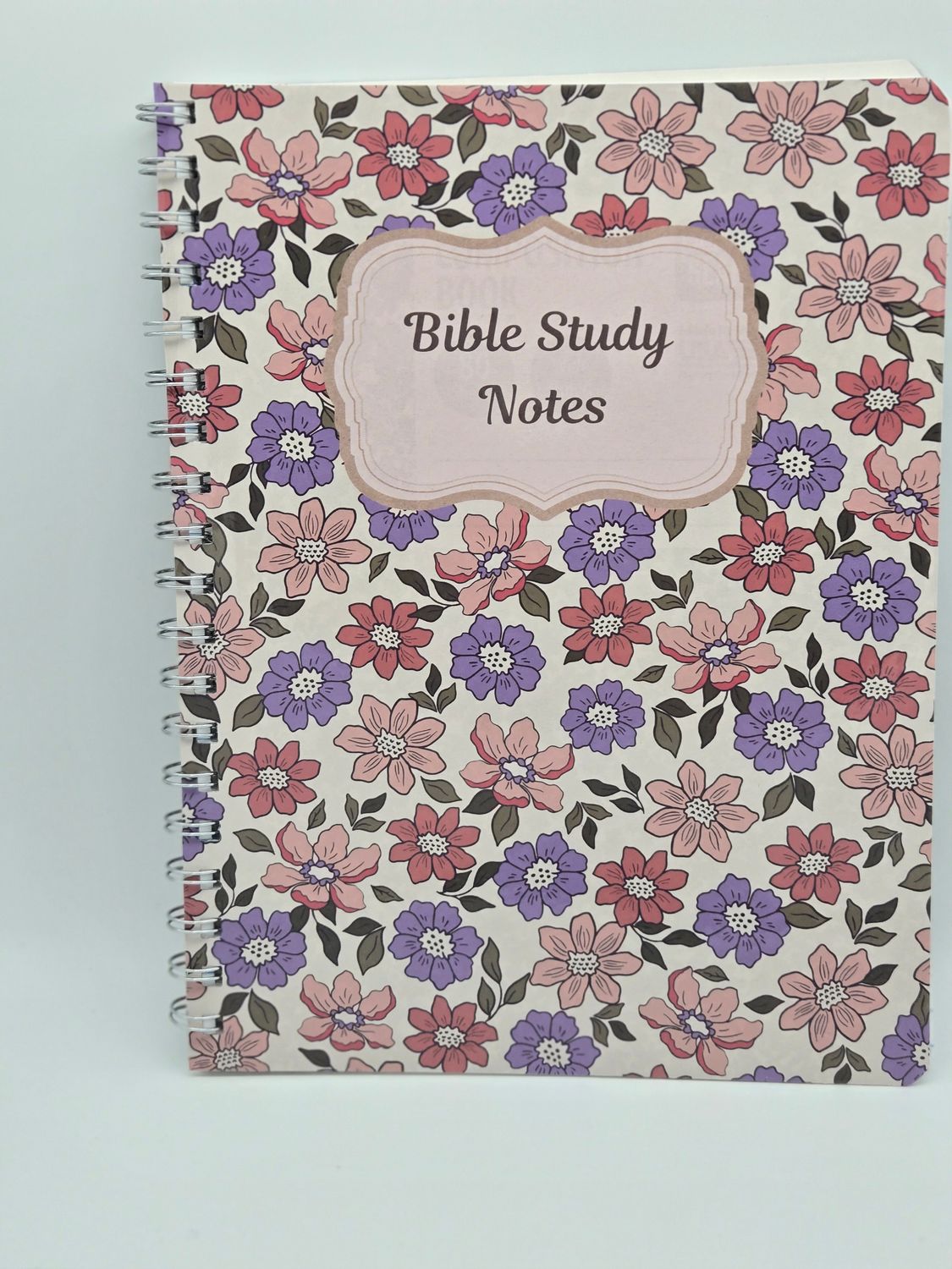 Bible study notes spiral