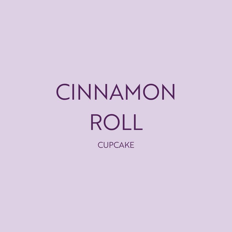 Cinnamon Roll Cupcake