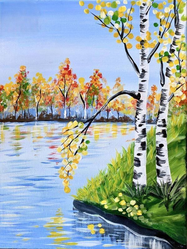 Hint of Fall at home Painting Kit & Video Tutorial Hint of Fall at home Painting Kit & Video Tutorial