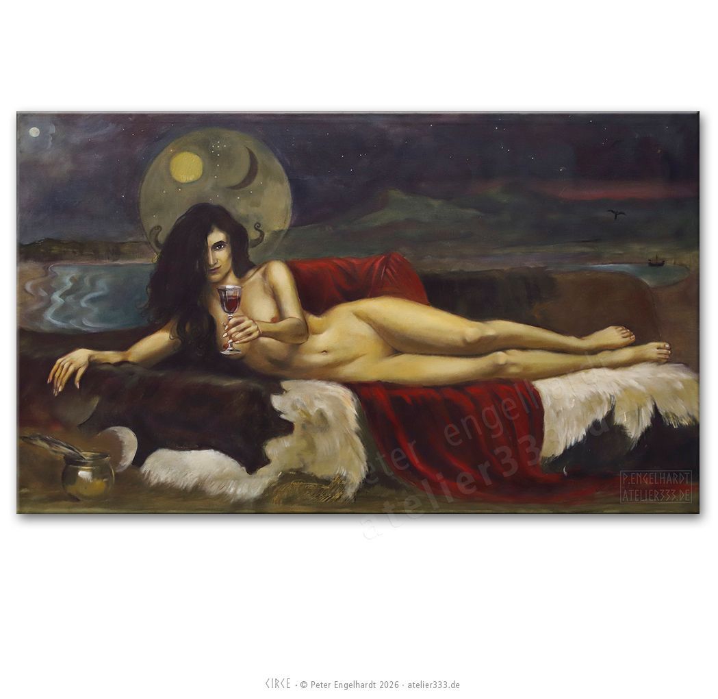 CIRCE  Leinwanddruck