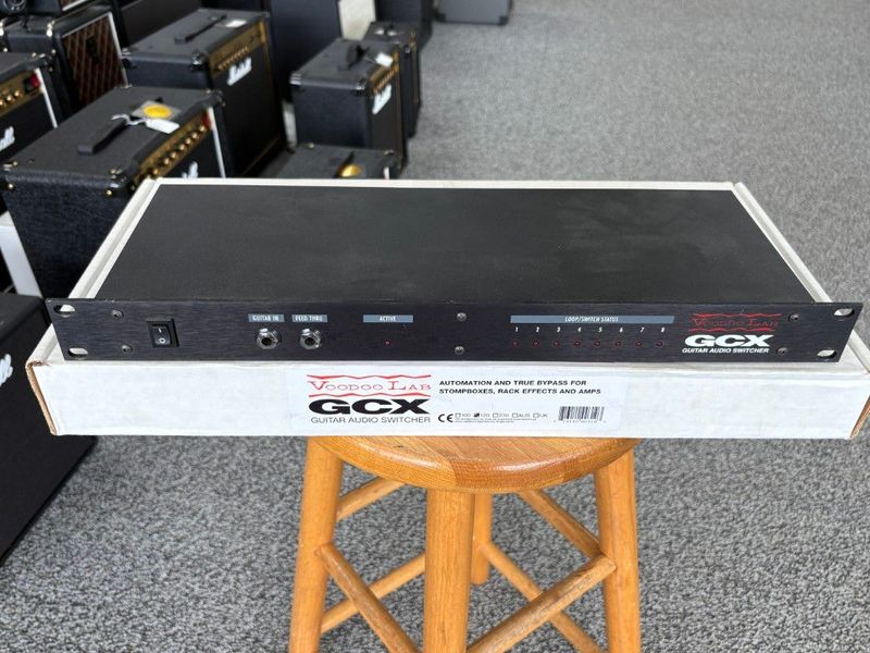 Voodoo Lab Package:  GCX Audio Switcher and Ground Control Pro Footswitch