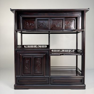 Japanse Kazaridana (Tana), Etagère Displaykast, 1930s