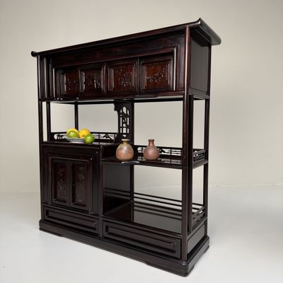 Japanse Kazaridana (Tana), Etagère Displaykast, 1930s