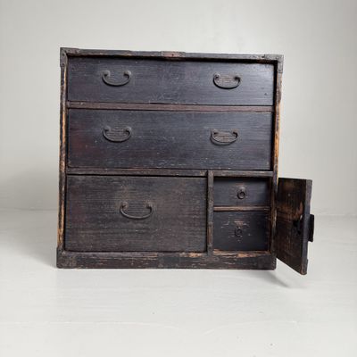 Kleine Japanse Tansu, Ko-tansu Opbergmeubel, 1900s