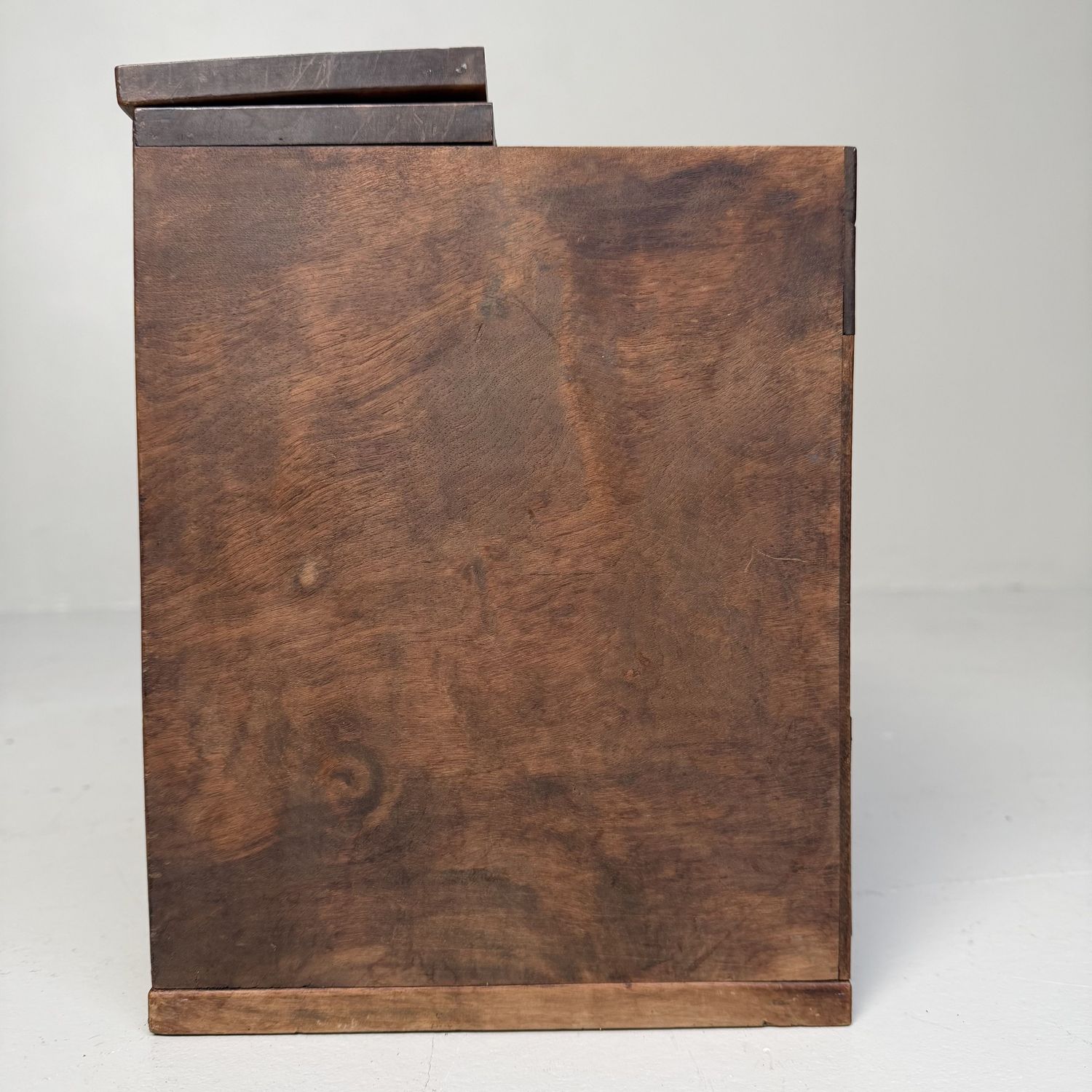 Japanese Writer’s Cabinet with Five Drawers and Top Compartment, 1920s