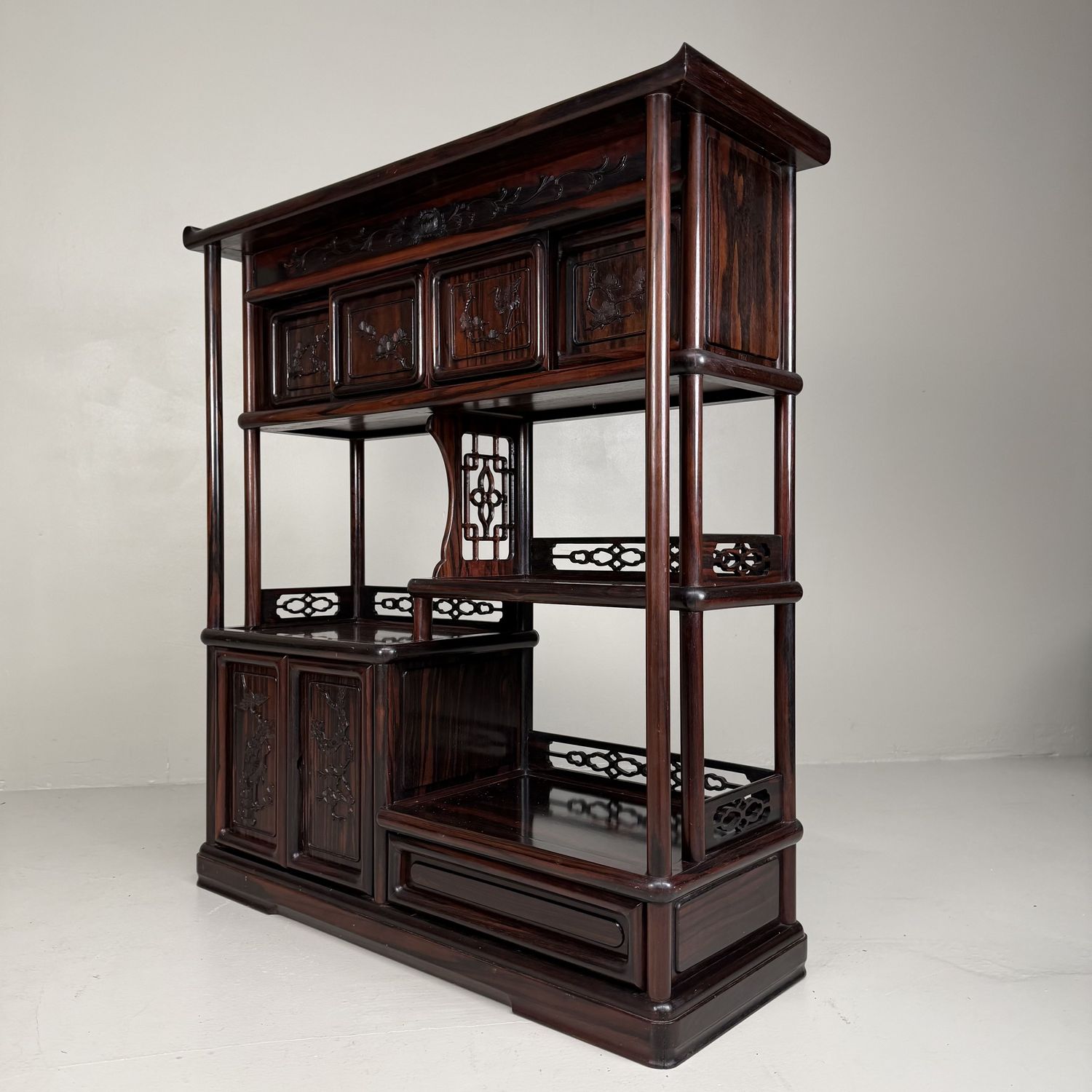 Japanse Kazaridana (Tana) Etagère Displaykast – 1930s