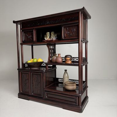 Japanse Kazaridana (Tana) Etagère Displaykast – 1930s