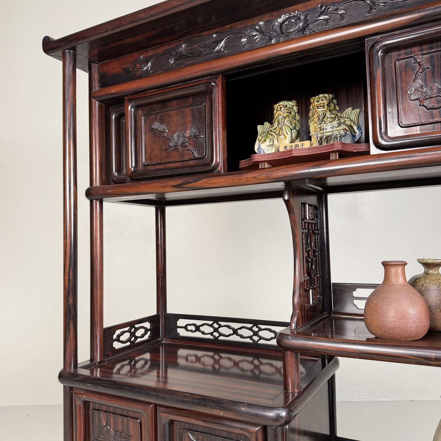 Japanse Kazaridana (Tana) Etagère Displaykast – 1930s