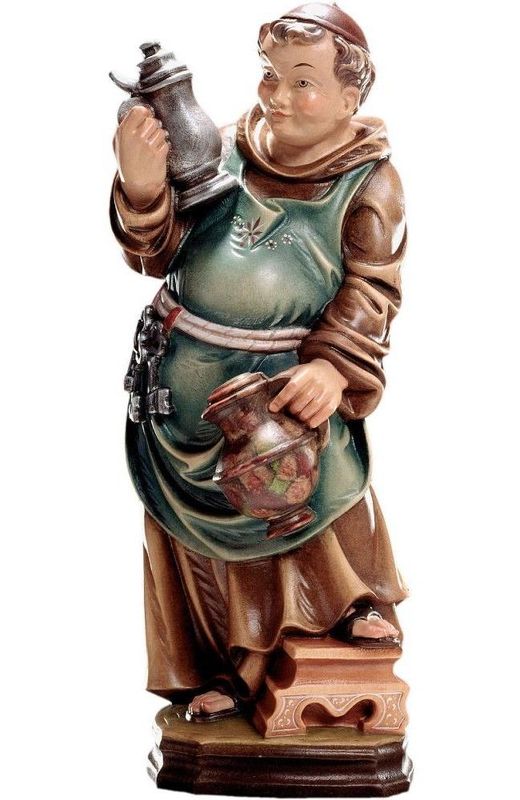 Statue en bois du maître de chai de Mönchsbräu