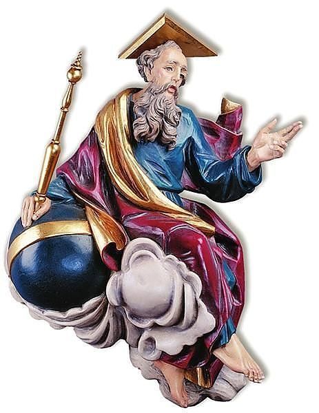 Gott Vater 60 cm Relief mit Echtgold