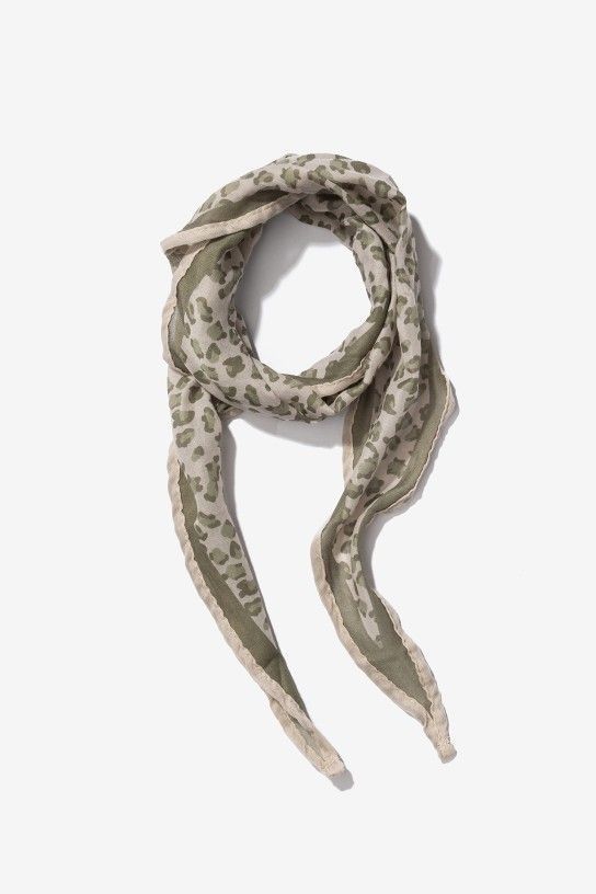 BANDANA PRINT VERDE