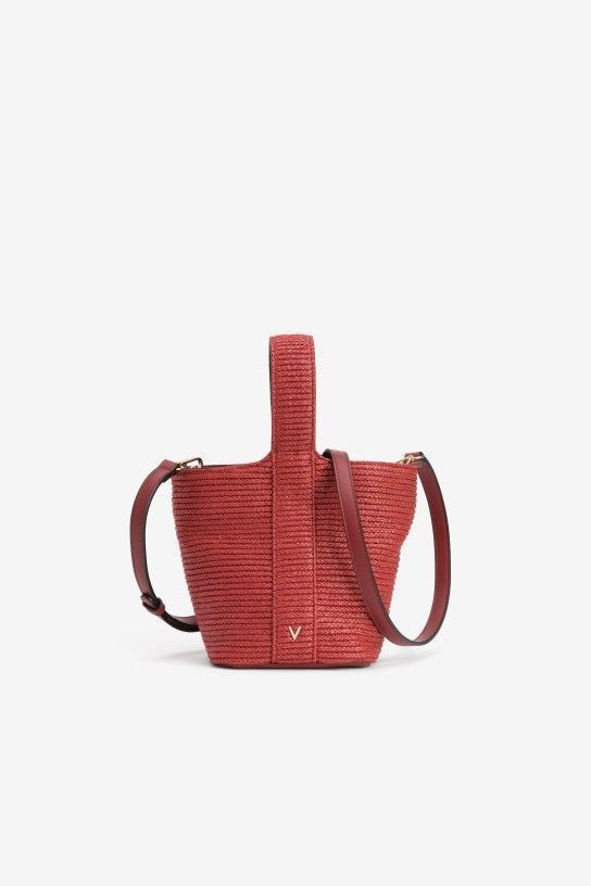 BOLSO BUCKET ROJO