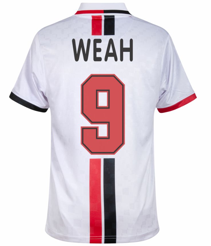 AC MILAN 1995/1996 Away Retrò Football Shirt - WEAH 9