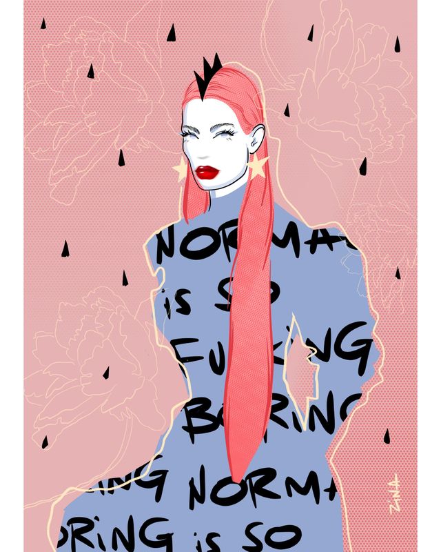 Limited Edition ZINA - Normal is Boring Limited Edition ZINA - Normal is Boring