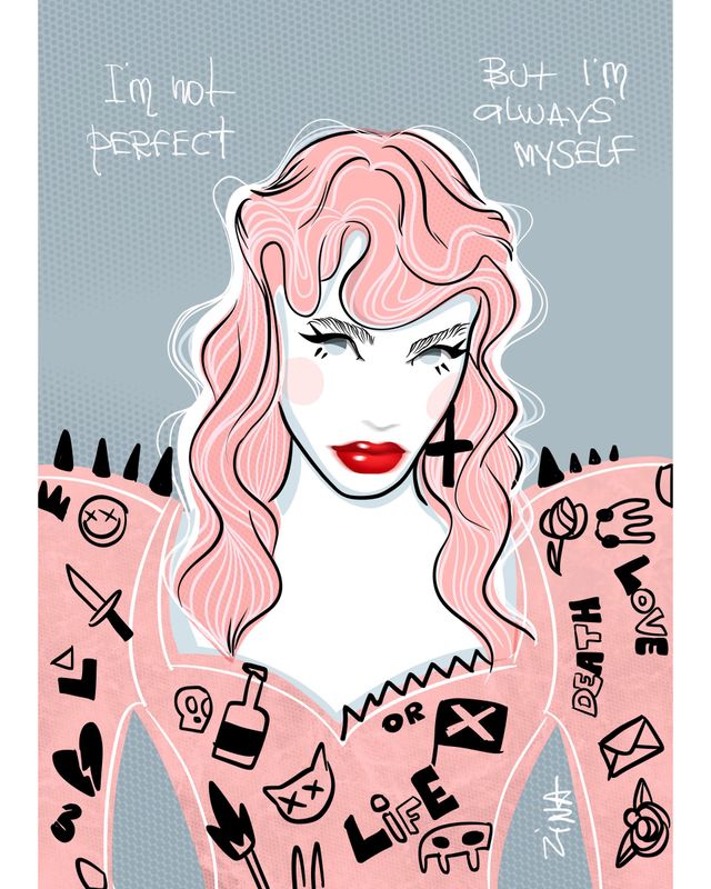 Limited Edition ZINA - I'm not Perfect Limited Edition ZINA - I'm not Perfect