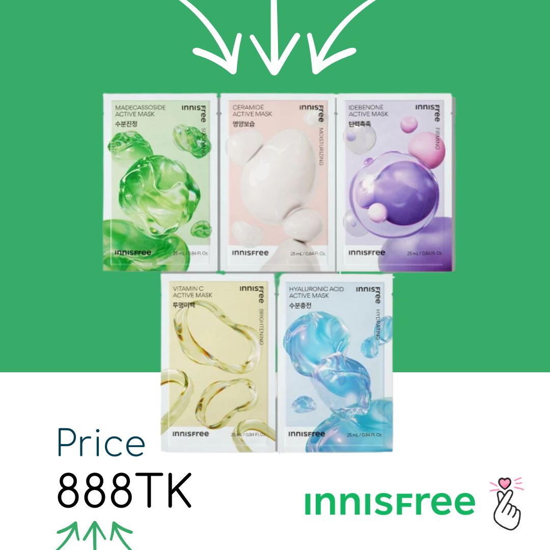Innisfree Active Mask Combo