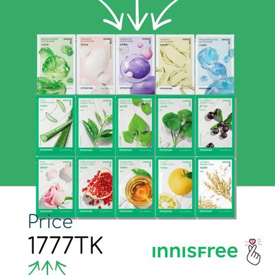Innisfree Energy and Active Mask Combo
