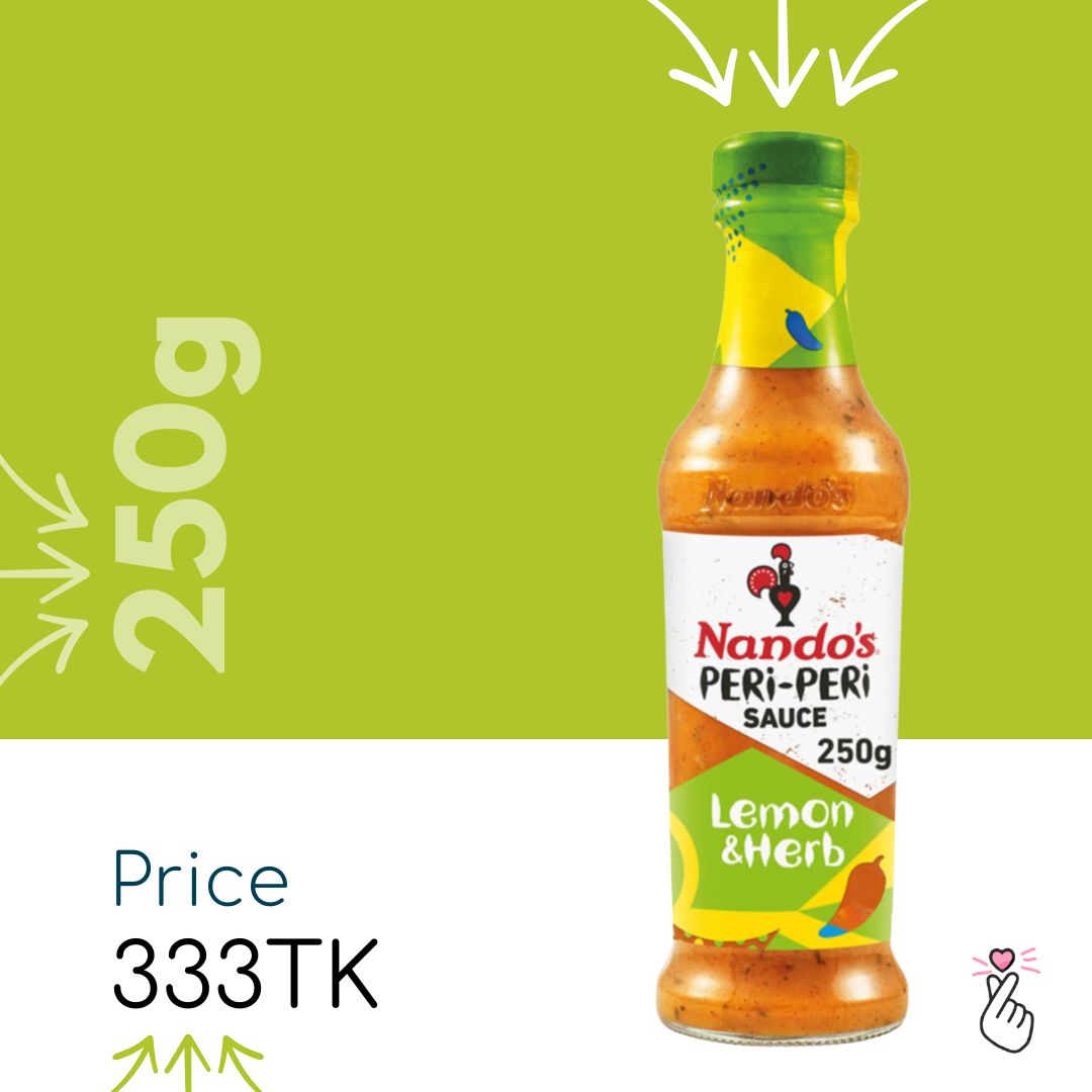 Nando’s Peri Peri Sauce 250g - ExpiryAug26 - LEMON &amp; HERB