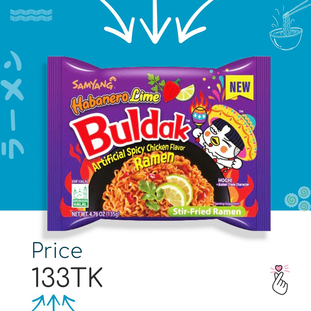 Samyang Singles - Habanero Lime (Expiry: 25/09/26)