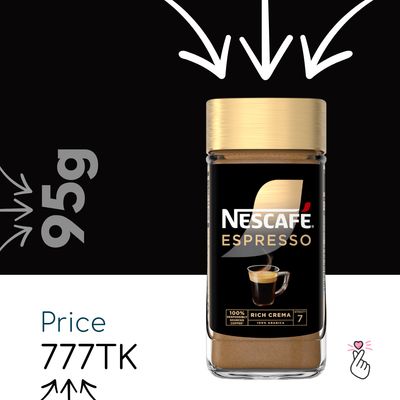 Nescafe Espresso 95g - Expiry: Oct 2026