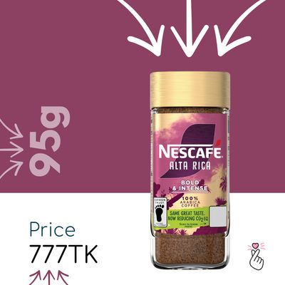 Nescafe Alta Rica 95g - Expiry: Apr 2027