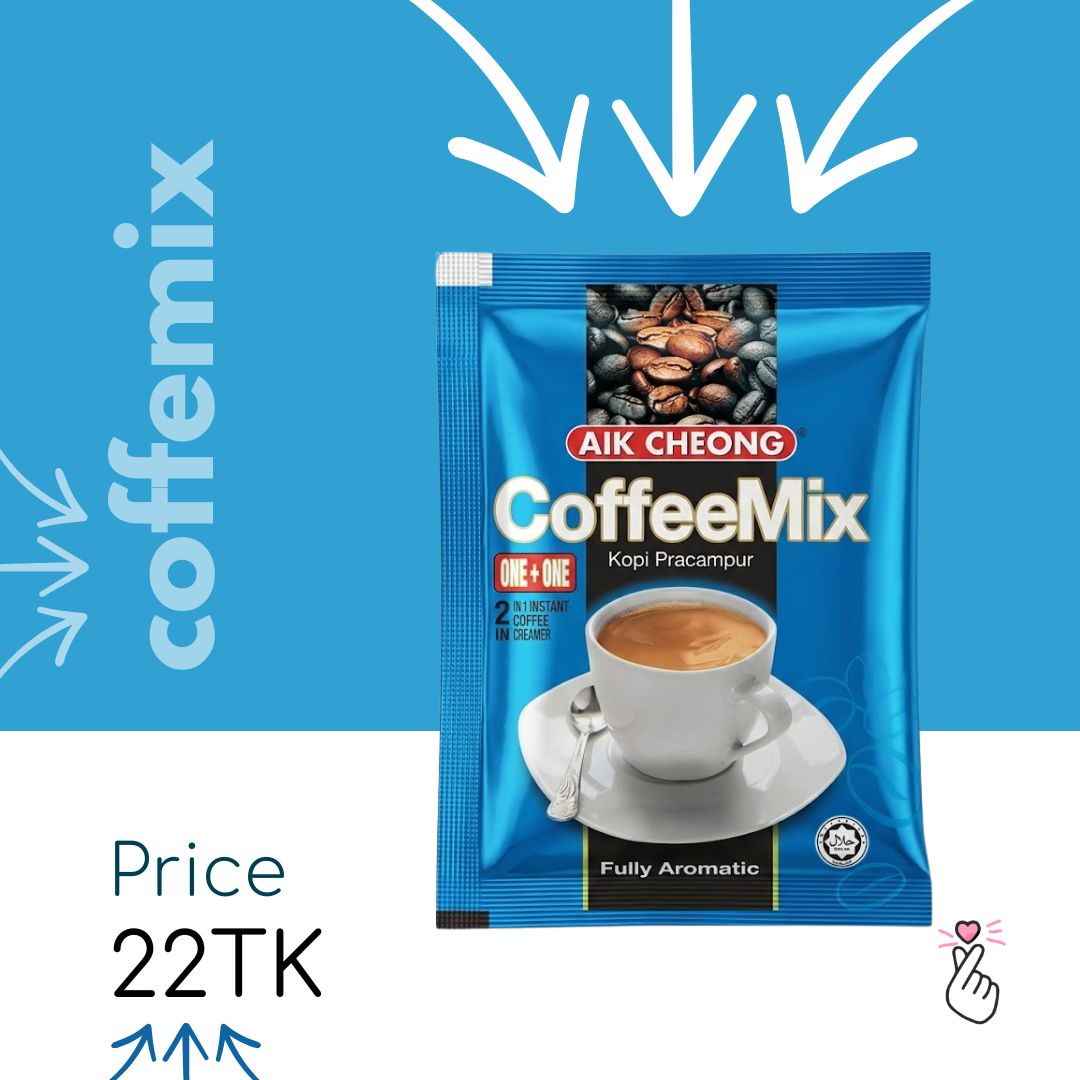 Aik Cheong Blue 2in1 CoffeMix - Single Sachet (Expiry: 20/03/2026)
