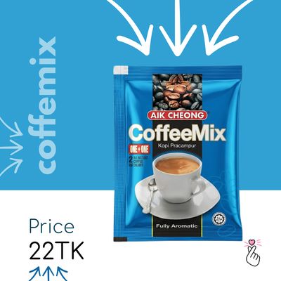 Aik Cheong Blue 2in1 CoffeMix - Single Sachet (Expiry: 20/03/2026)