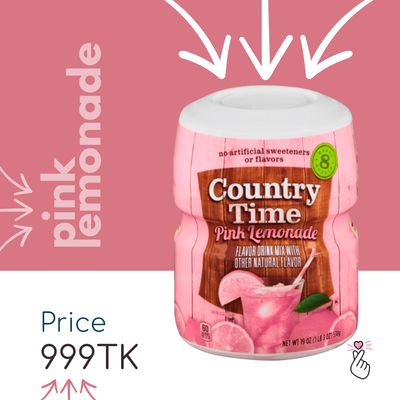Country Time Pink Lemonade 538g (Expiry: 12/08/26)