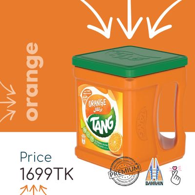 2 Kg Tub - Bahrain TANG Orange (Expiry: 19/03/27)