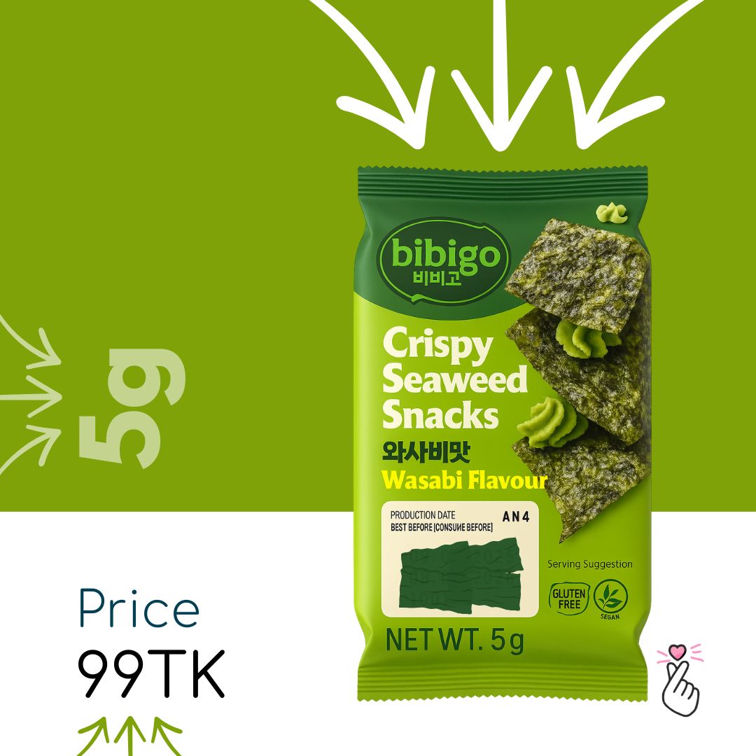 BIBIGO Wasabi - Seaweed Snacks