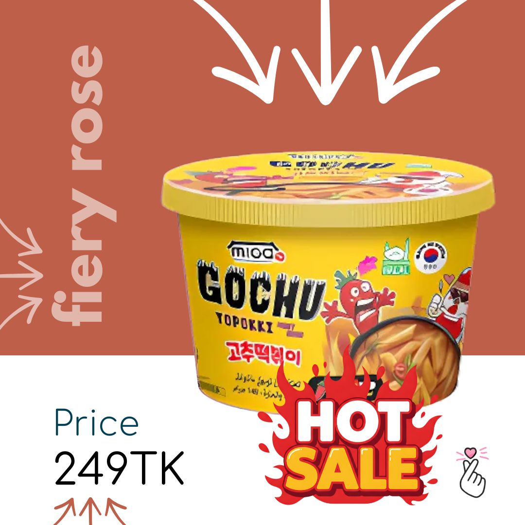 MIGA Topokki Bowl - Hot Rose (Expiry: 12/05/2026)