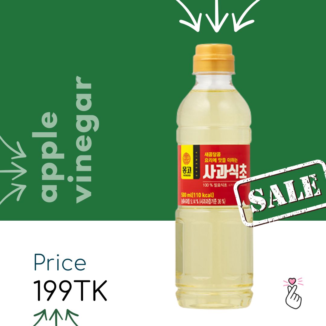 Mongoo Apple Vinegar 500 ml (Expiry: April2028)