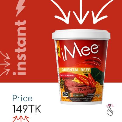 iMee Instant Cup - Oriental Beef