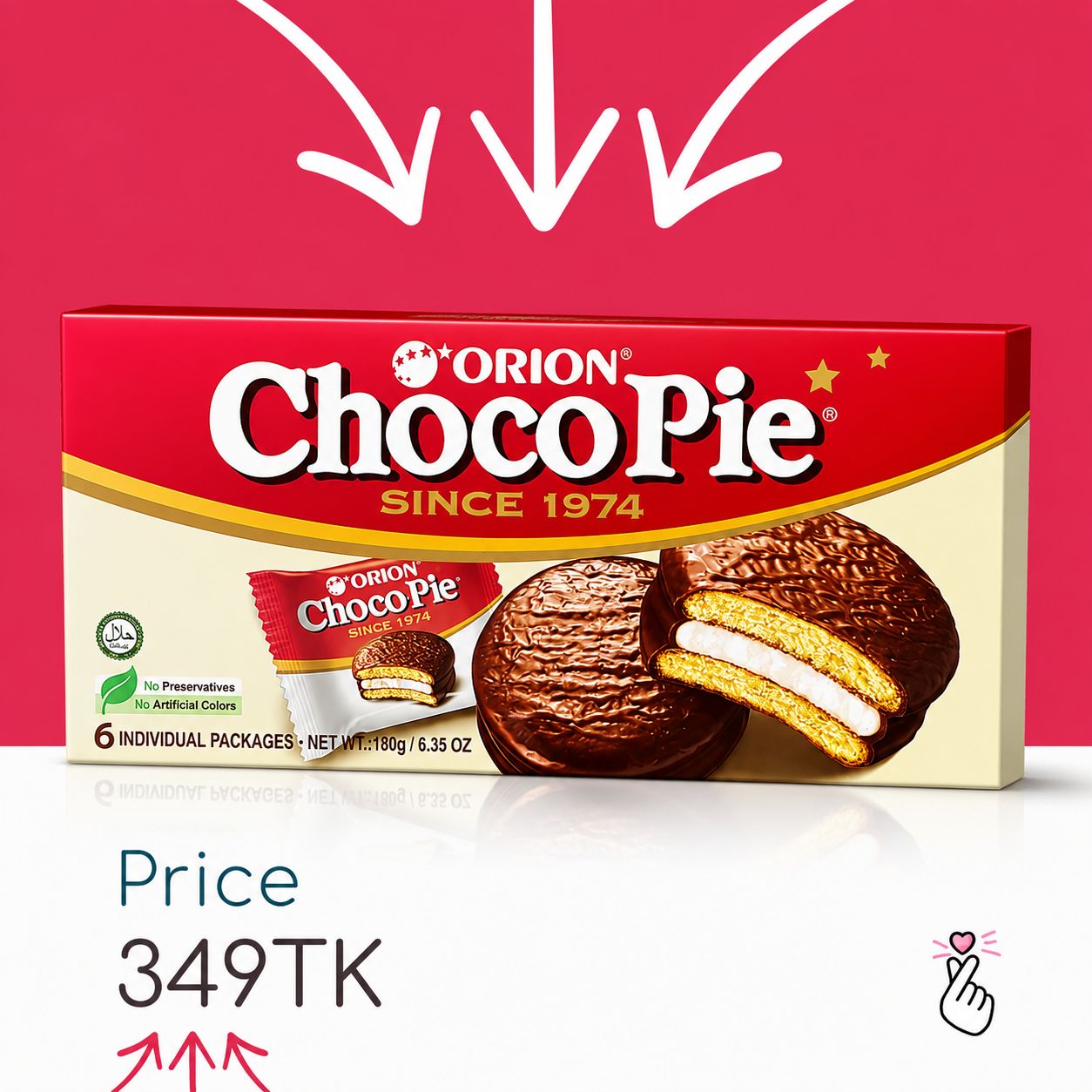 Orion Choco Pie - Original 180g
