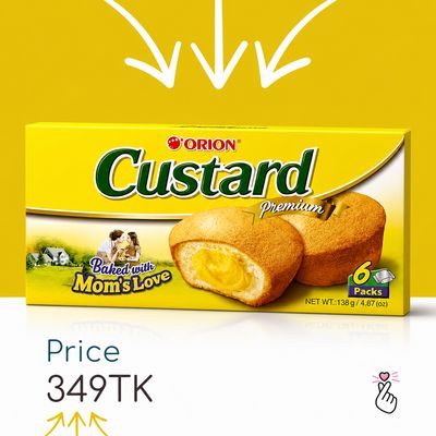 Orion Custard 138g