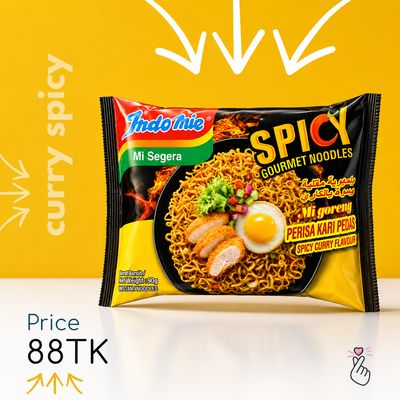 Indomie Curry Spicy