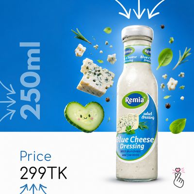 Remia 250ml - Blue Cheese Dressing (Mar2027)
