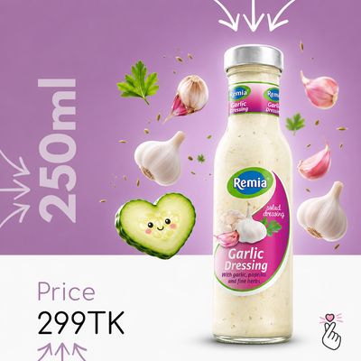 Remia 250ml - Garlic Dressing (Jan2027)