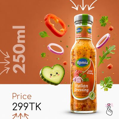 Remia 250ml - Italian Dressing (Mar2027)