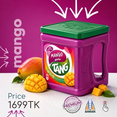 2 Kg Tub - Bahrain TANG Mango (Expiry: 17/03/27)