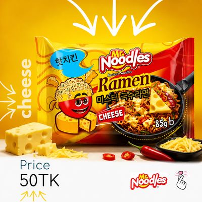Mr. Noodles Ramen 85g - Cheese