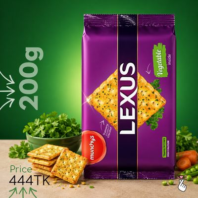 Lexus Biscuits 200g Malaysia - Vegetable