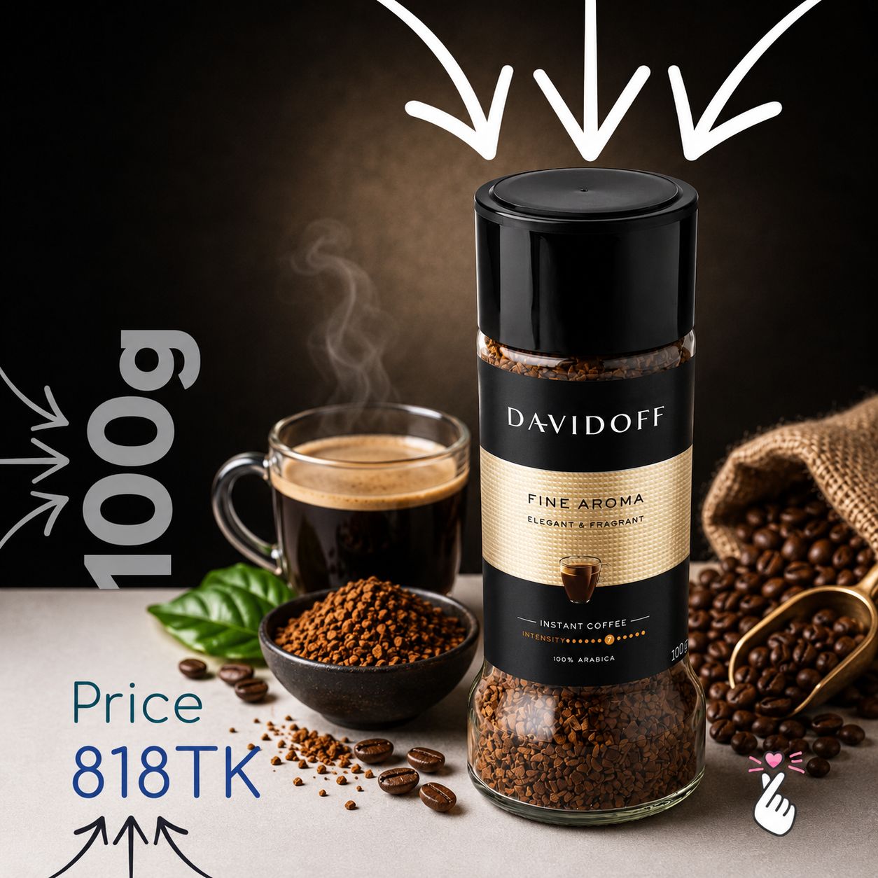 Davidoff - Fine Aroma (100g) - Expiry: 20Feb2027