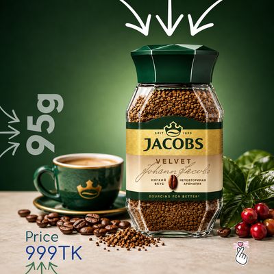 Jacobs Coffee 95g Jar - VELVET