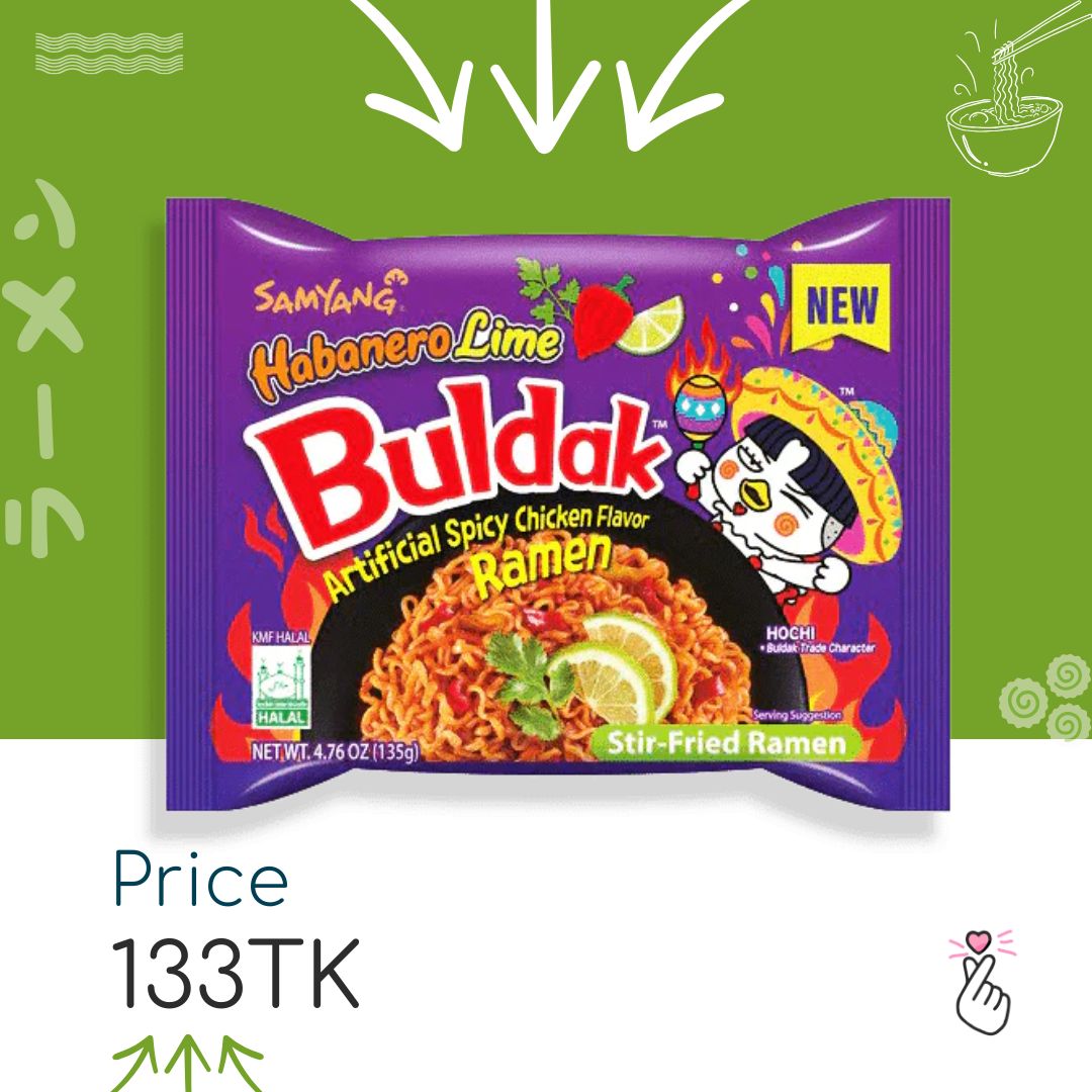 Samyang Singles - Habanero Lime (Expiry: 19/03/27)