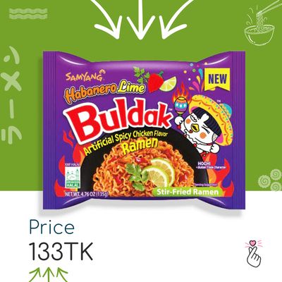 Samyang Singles - Habanero Lime (Expiry: 19/03/27)